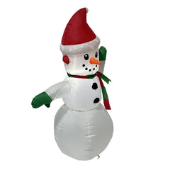 Weihnachten Aufblasbarer Schneemann Glühende Hofdekoration Aufblasbare Dekoration Weihnachtsparty Schneeflockenformen Weihnachtsdeko