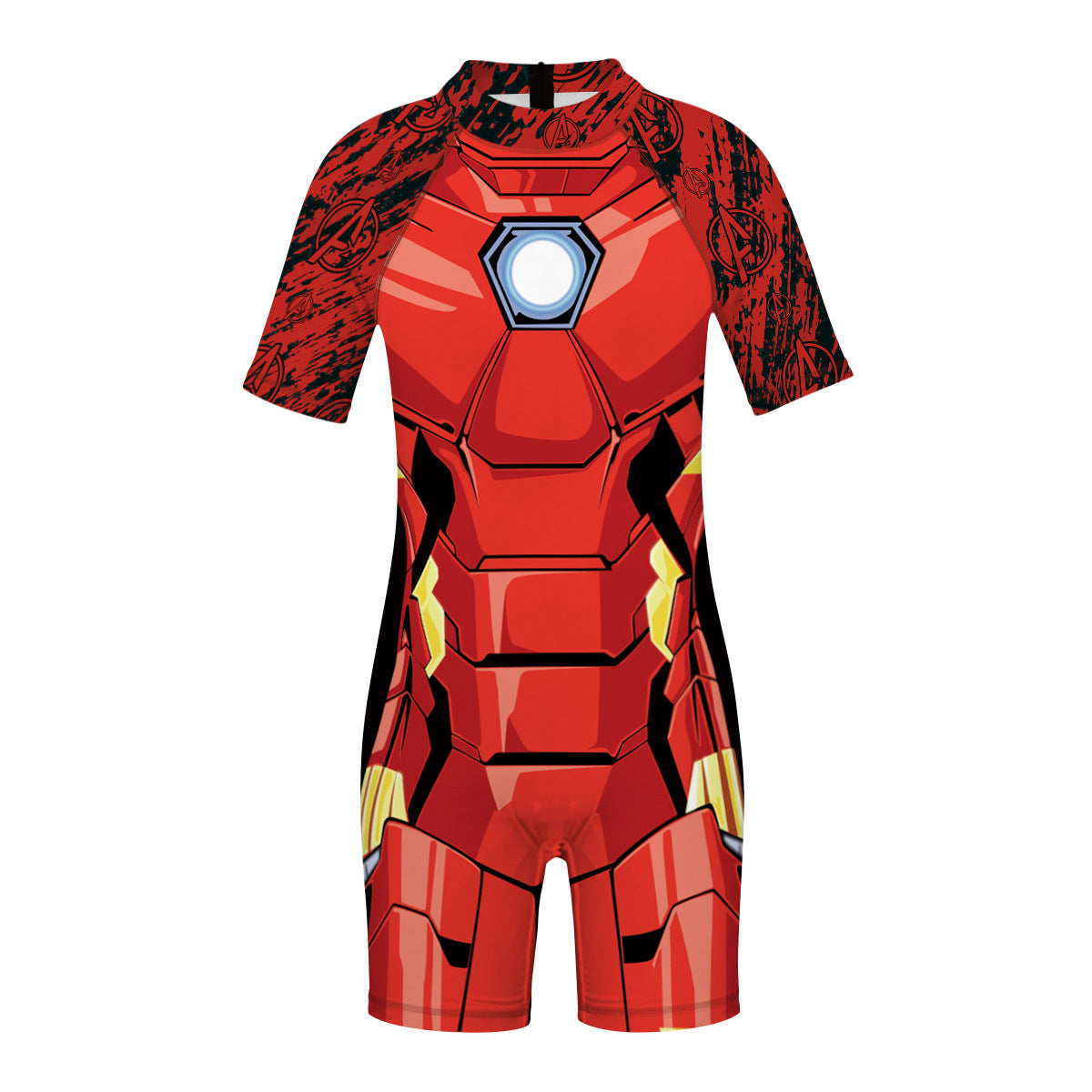 Kinder Sommer Captain America Badeanzug Beach Holiday Jumpsuit Bademode