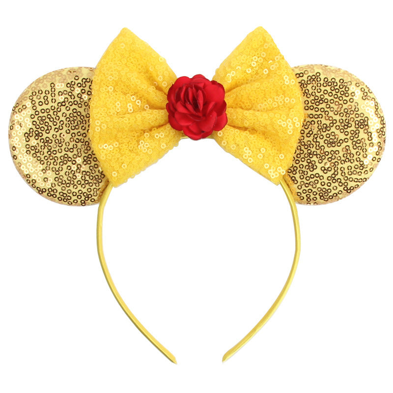 Kinder Mädchen Prinzessinnen-Accessoires Masken Stirnbänder Halsketten Halloween und Karneval