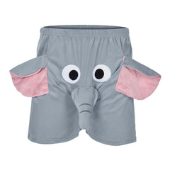 unisex Erwachsene Lustige Partner-Shorts mit 3D Elefant Drücker – Spaß für jede Party Geschenk