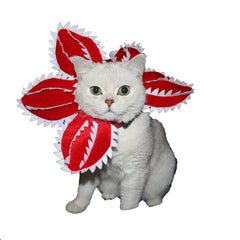 Haustier Kostüm Hund Kopfbdeckung Stranger Things Demogorgon Hundmütze Haustier Mütze