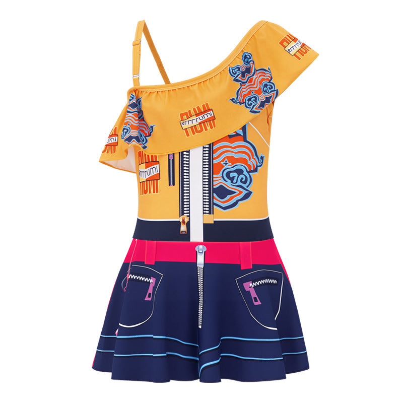 KDH Sommer Kinder Rumi Mira Zoey Bademode Outfits Karneval Cosplay Party Anzug