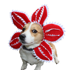Haustier Kostüm Hund Kopfbdeckung Stranger Things Demogorgon Hundmütze Haustier Mütze