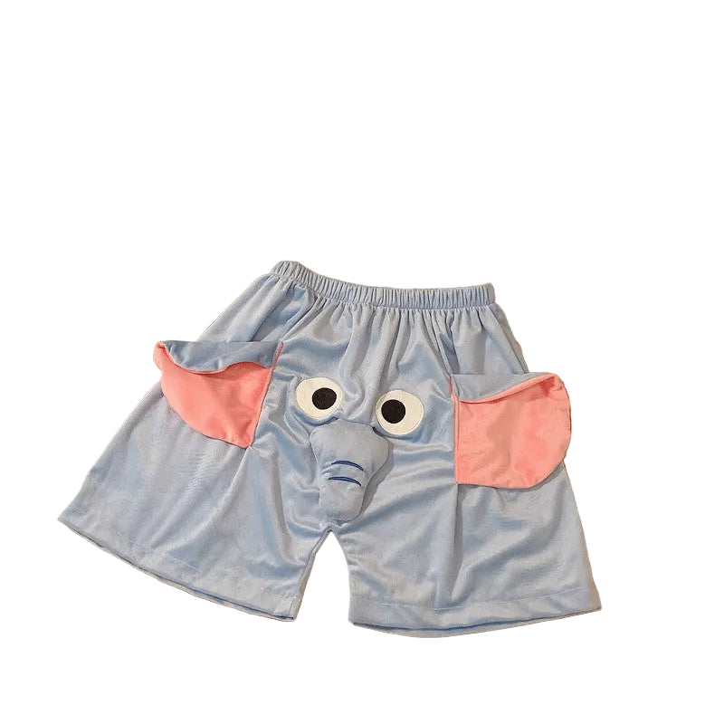 unisex Erwachsene Lustige Partner-Shorts mit 3D Elefant Drücker – Spaß für jede Party Geschenk