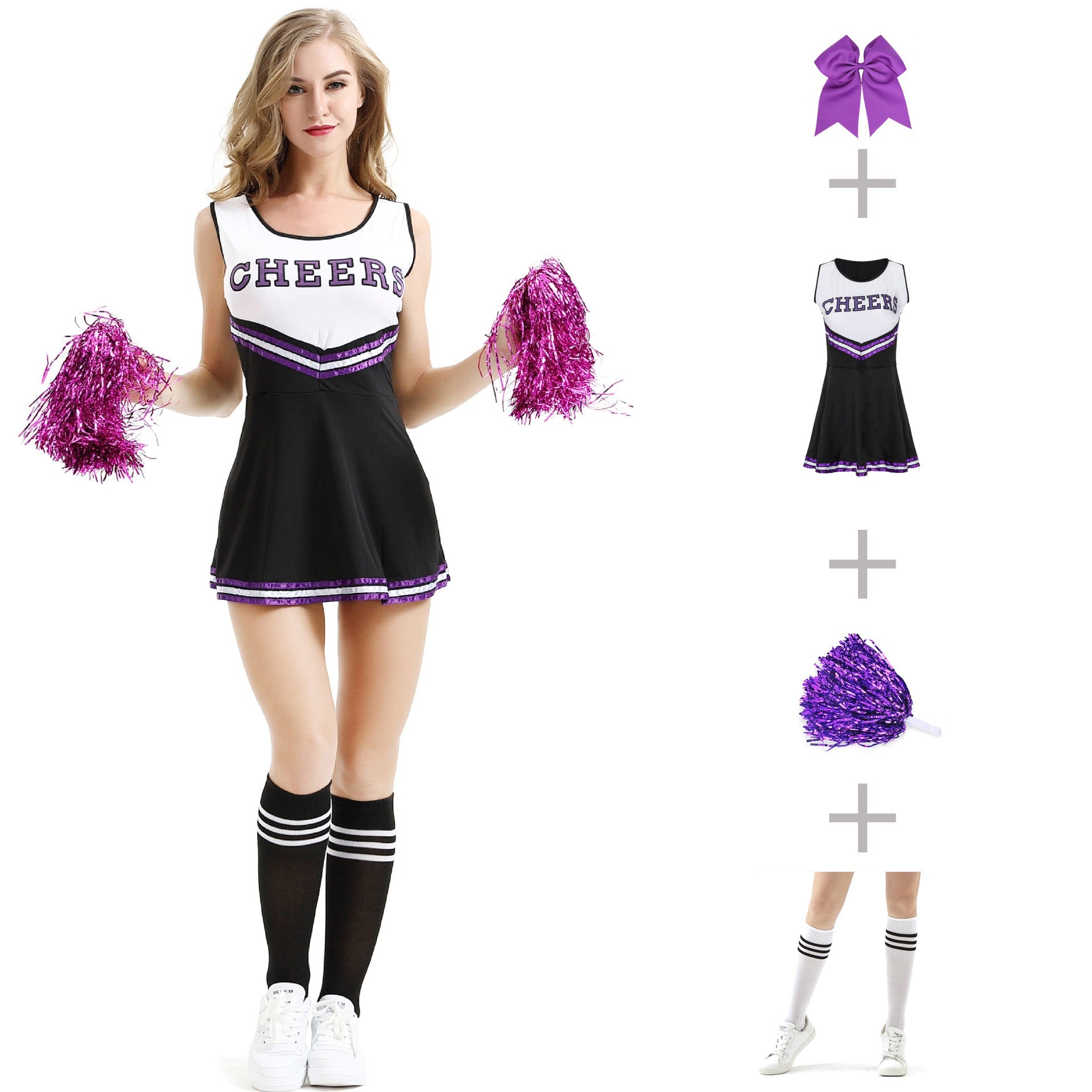Damen High School Cheerleading Uniform