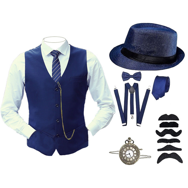 1920er Jahre Weste Kostüm für Herren Party Outfits