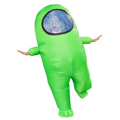 Erwachsene unisex Aufblasbarer Astronautenanzug Cosplay Kostüm Halloween Karneval Party Anzug aufblasbar Kostüm