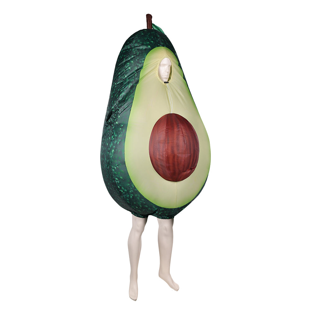 Aufblasbares Avocado-Kostüm – Obst, Essen, Cosplay-Kleidung, Halloween, Karneval, Party-Kostüm