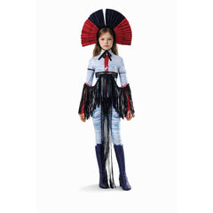 Kinder Mädchen Avatar‌ Varang Avatar: Fire and Ash Cosplay-Kostüm Halloween Karneval und Partys