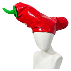 Chili Papier Cosplay-Hut Halloween-Faschingskostüm-Zubehör
