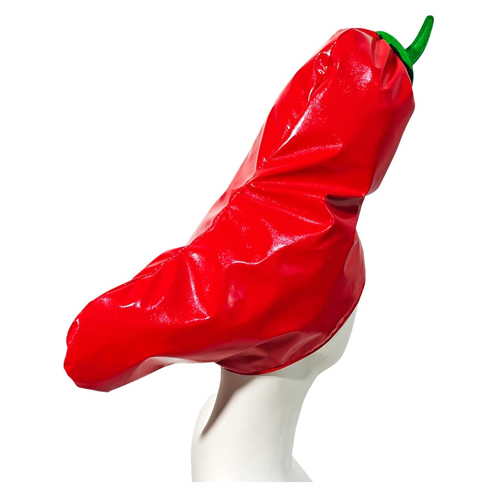 Chili Papier Cosplay-Hut Halloween-Faschingskostüm-Zubehör