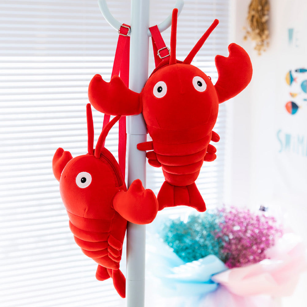Crayfish Plüsch Rucksack Schulranzen Rucksack Tasche