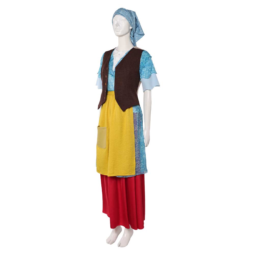 Damen Die kleine Hexe Cosplay Kostüm Halloween Karneval Party Anzug cosplay
