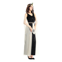 Damen Kleid Ägyptische Pharaonin Kostüm für Halloween & Fasching Karneval und Partys