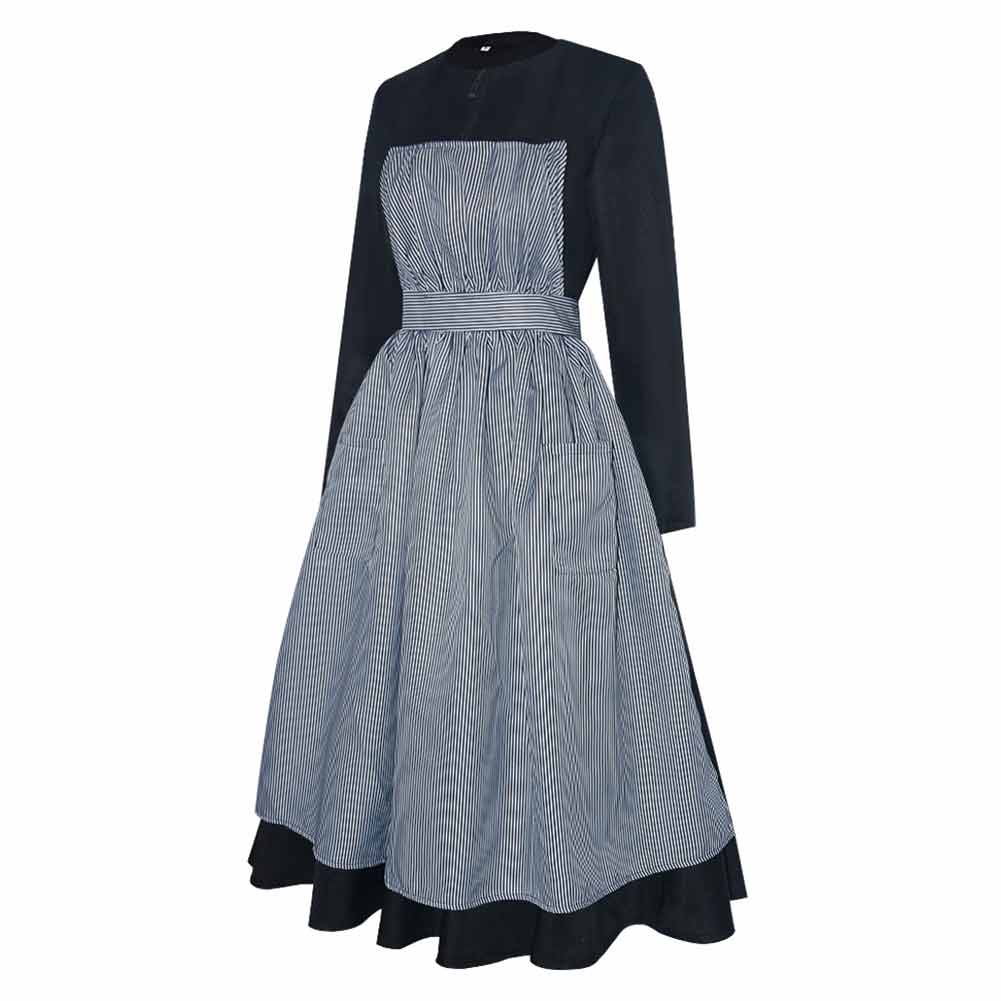 Damen Maria Kleid Cosplay Kostüm Outfits Halloween Karneval Anzug