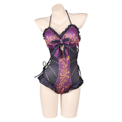 Damen sexy Baldur\'s Gate Badeanzug Astarion Cosplay Kostüm Outfits Halloween Karneval Anzug