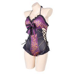 Damen sexy Baldur\'s Gate Badeanzug Astarion Cosplay Kostüm Outfits Halloween Karneval Anzug