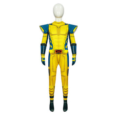 Deadpool Kinder Jumpsuit Cosplay Kostüm Outfits Halloween Karneval Anzug Logan Howlett