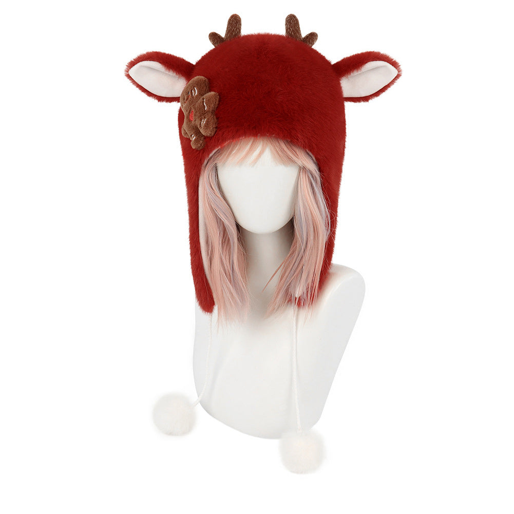 Elch Weihnachten Hut Karneval Kostüm Zubehör