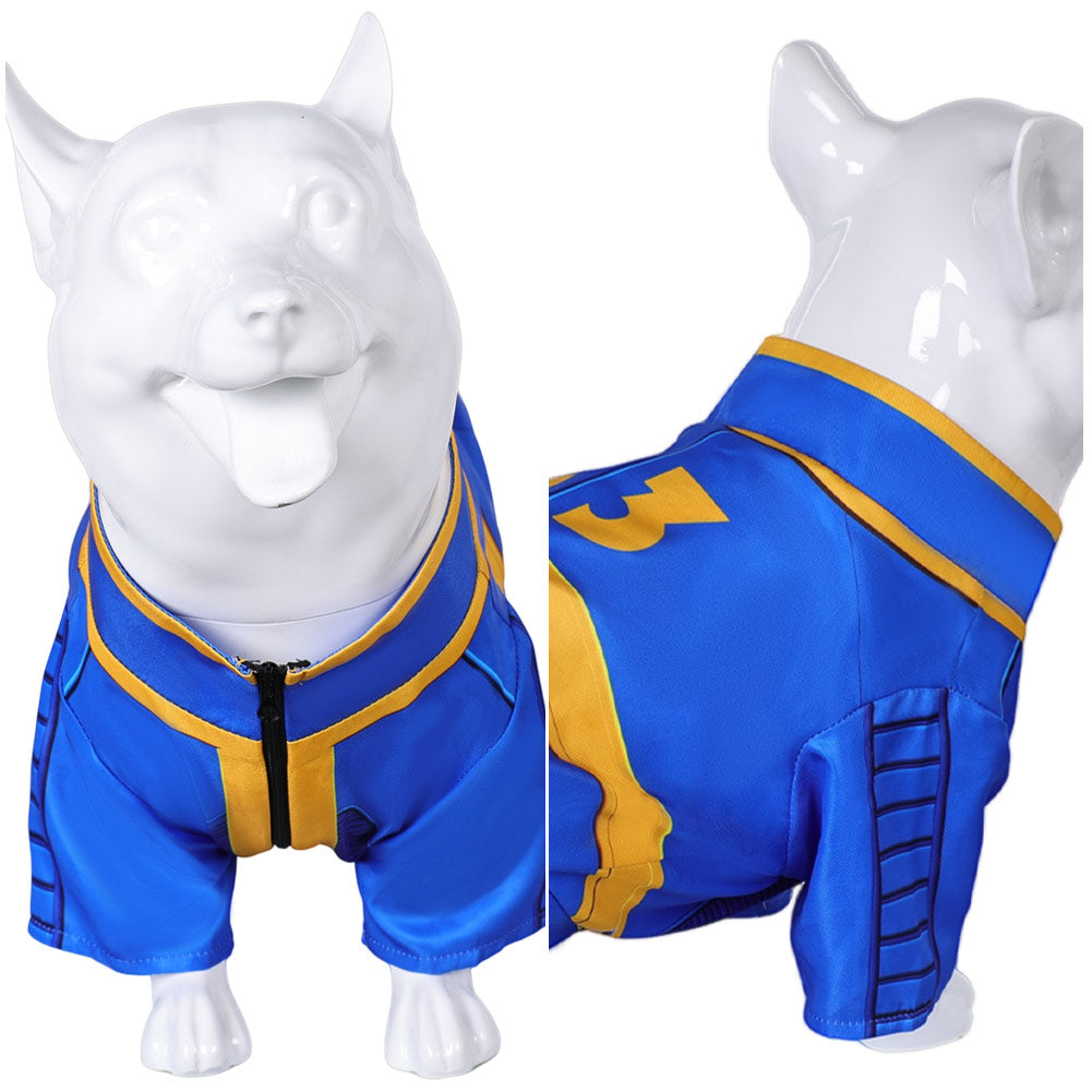 Fallout Ella Purnell Lucy Hund Kostüm Outfits Halloween Karneval Anzug Game