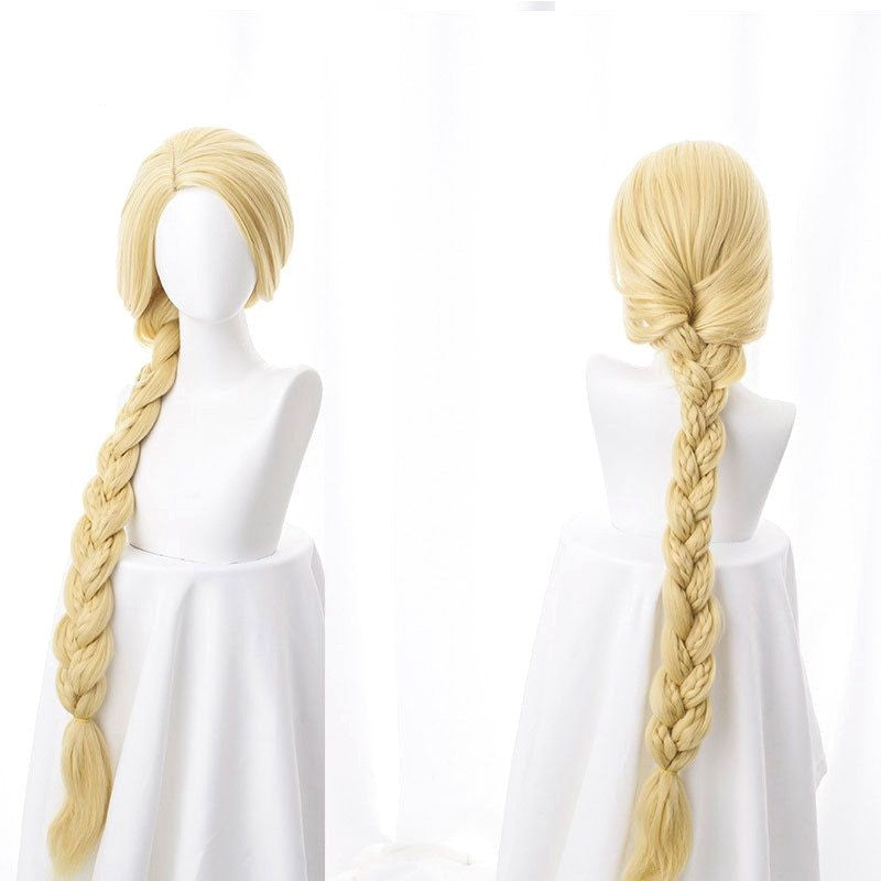Mädchen Rapunzel Cosplay Kostüm Outfits Halloween Karneval Kinder Kleid