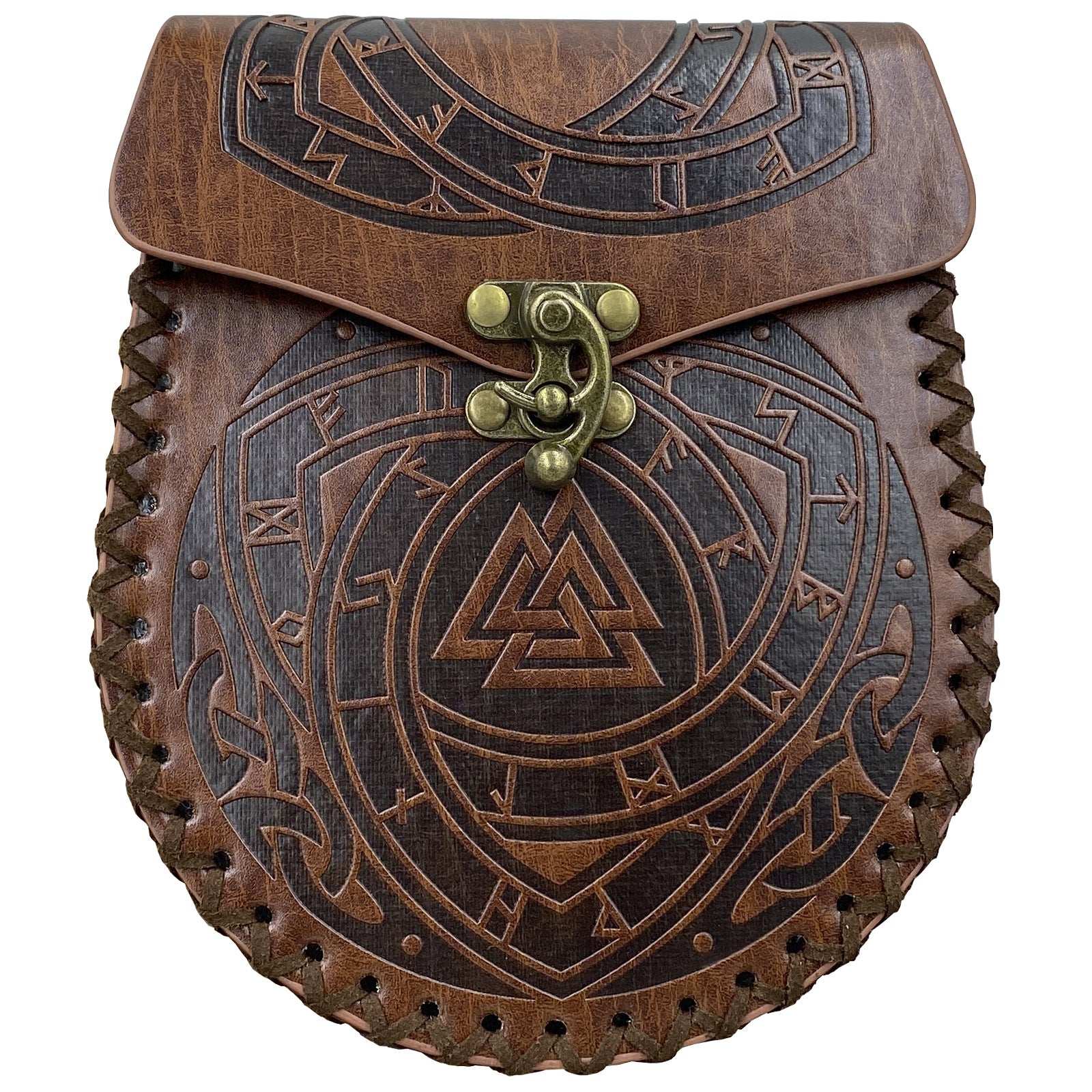 Damen mittelalterliche Retro-Tasche Wikinger Stil Cosplay Gürteltasche Halloween Karneval Kostüm Zubehör