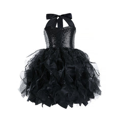 Kinder Mädchen Regenbogen tutu Kleid Prinzessin Cosplay Kostüm Outfits Halloween Karneval Anzug