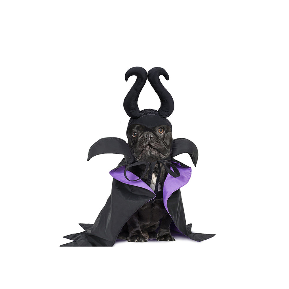 Halloween Karneval Party Anzug Maleficent Haustier Cosplay Kostüm