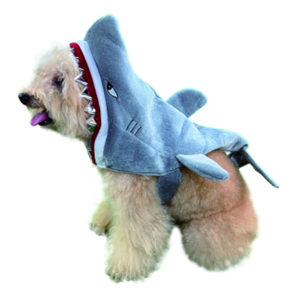 Haustier Hai Kostüm Cosplay Kostüm Outfits Halloween Karneval Anzug