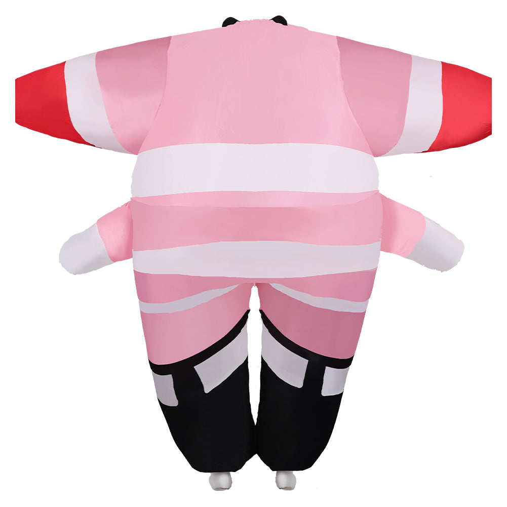 Hazbin Hotel Angel Dust Cosplay Kostüm Outfits Halloween Karneval Anzug Aufblasbare Anzüge cos