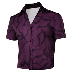 Herren Abby Shirt Kpop Demon Hunters Cosplay Kostüm Halloween Karneval Party Anzug