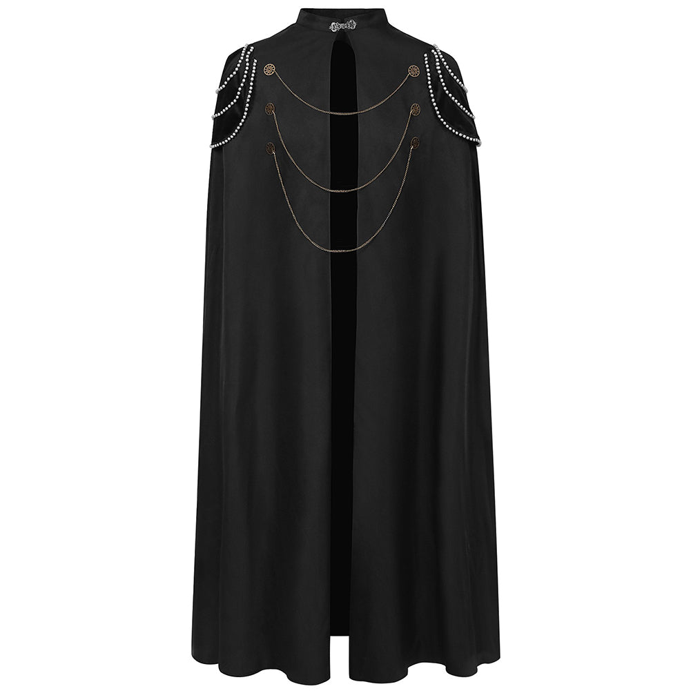 Herren Cosplay Kostüm Kostüme Halloween Karneval Anzug Mittelalterlich Retro Europäisch Königlich Adelig Mantel