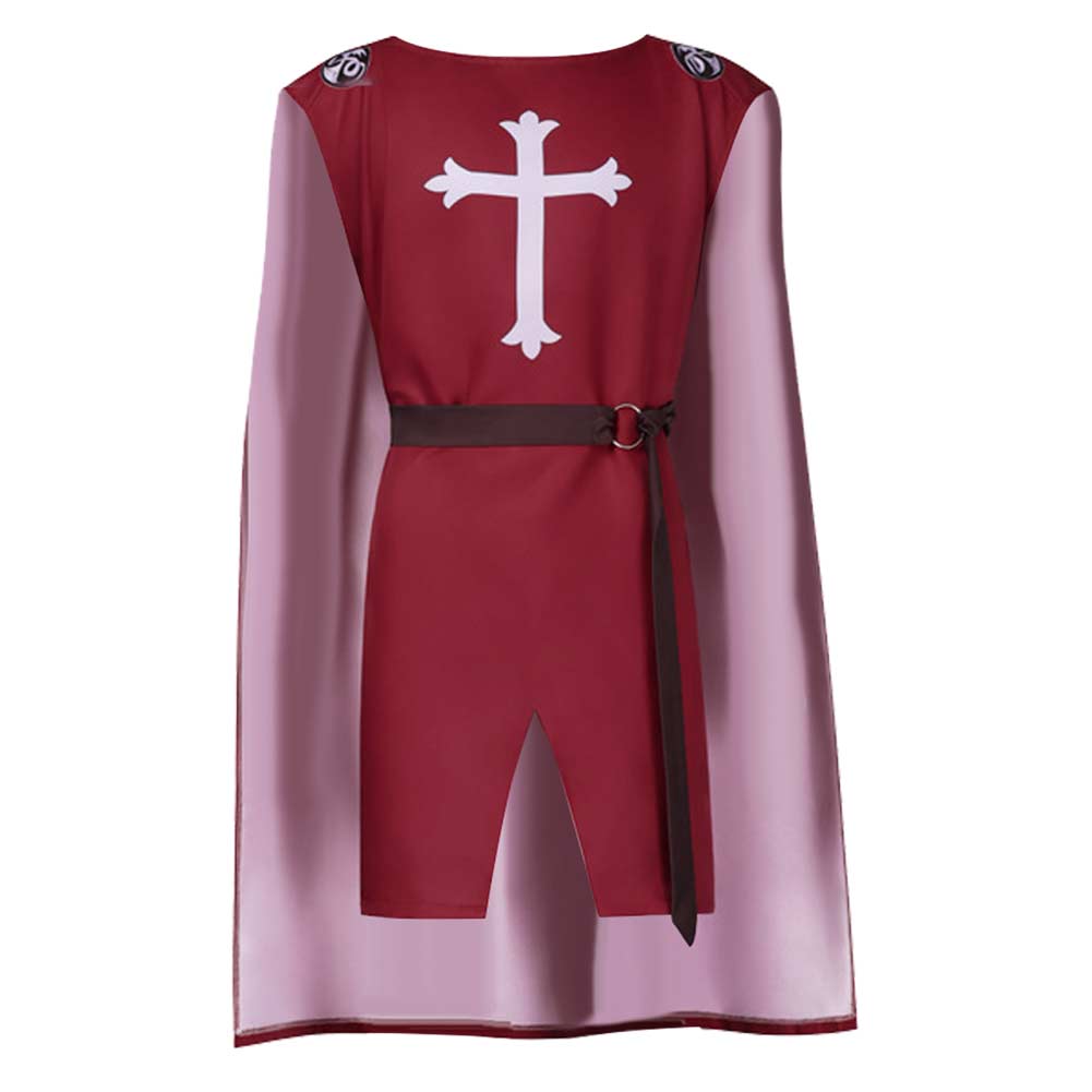 Herren Cosplay Kostüm Outfits Halloween Karneval Anzug Mittelalterliches Ritter Kostüm