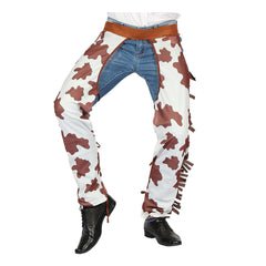Herren Cowboy Cosplay Kostüm Halloween Karneval Party Anzug