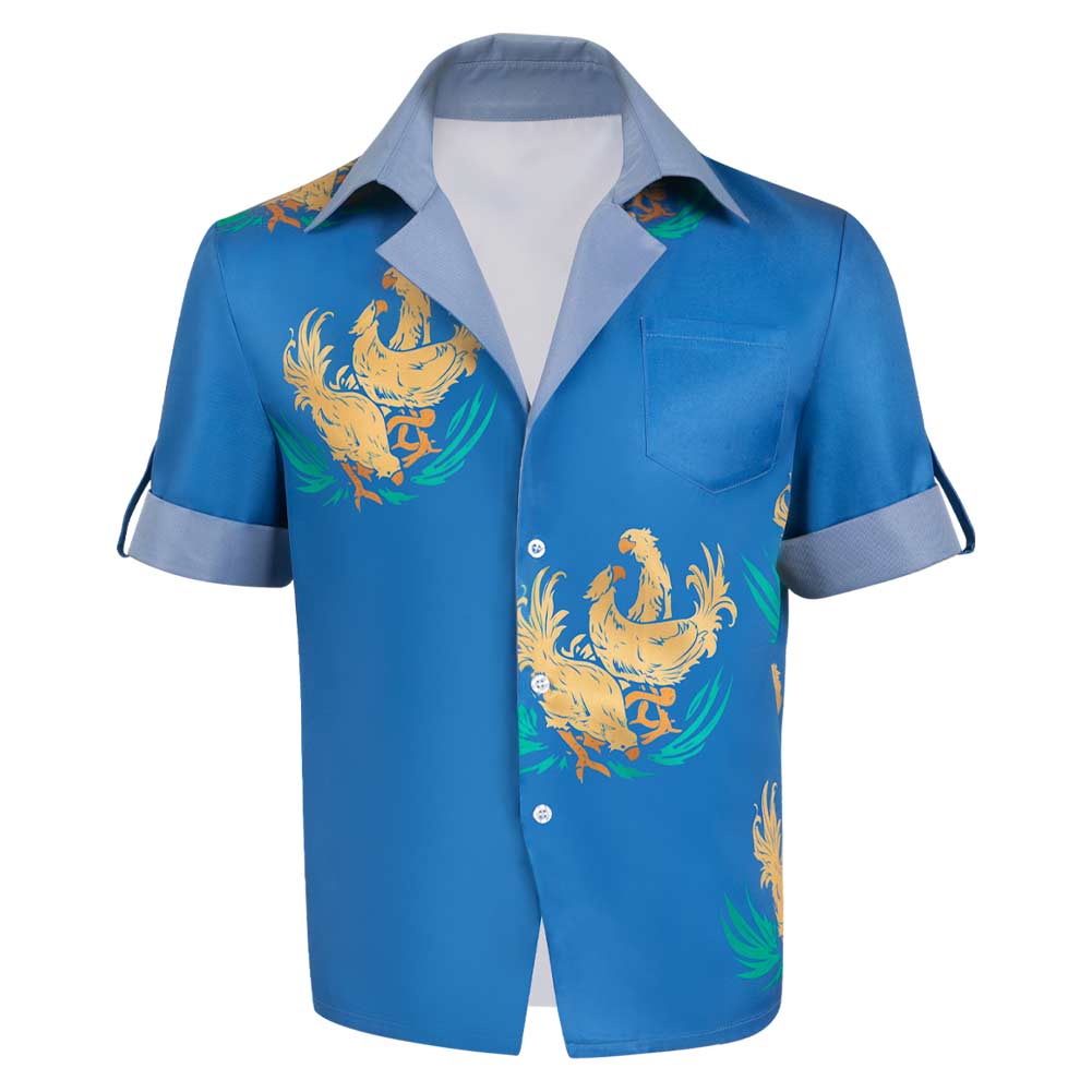 Herren Final Fantasy T-Shirt Cosplay Kostüm Kostüme Halloween Karneval Anzug Wolke cosplay