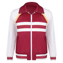 Herren Stranger Things Staffel 5 Lucas Sinclair Jacke Cosplay Kostüm Halloween Karneval Party Anzug
