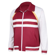 Herren Stranger Things Staffel 5 Lucas Sinclair Jacke Cosplay Kostüm Halloween Karneval Party Anzug