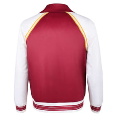Herren Stranger Things Staffel 5 Lucas Sinclair Jacke Cosplay Kostüm Halloween Karneval Party Anzug