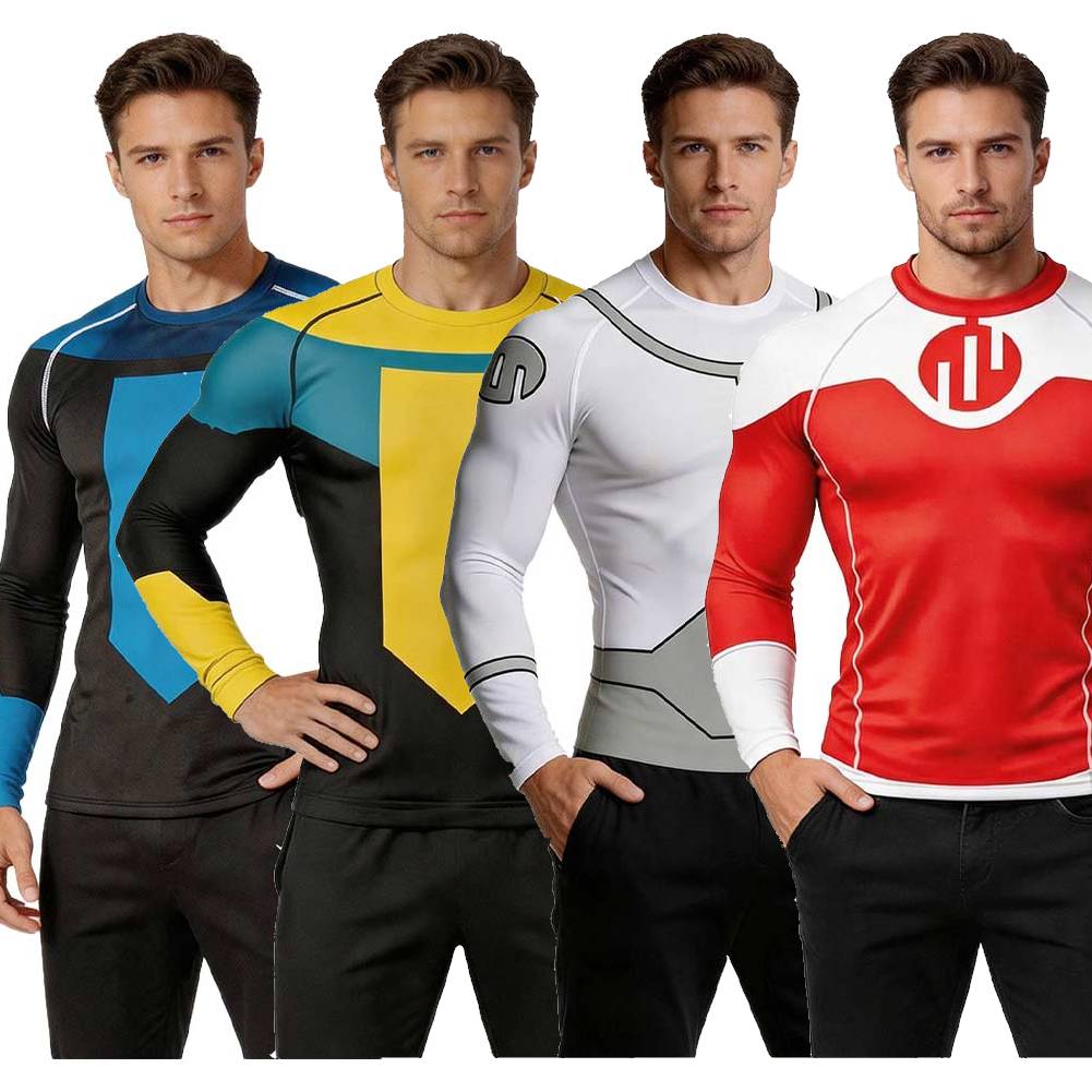 Invincible‌ Herren Top Shirt Conquest Cosplay-Kostüm für Halloween und Karnevalspartys