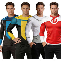 Invincible‌ Herren Top Shirt Conquest Cosplay-Kostüm für Halloween und Karnevalspartys