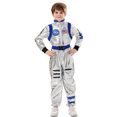 Herren Cosplay Kostüm Outfits Halloween Karneval Anzug Astronaut