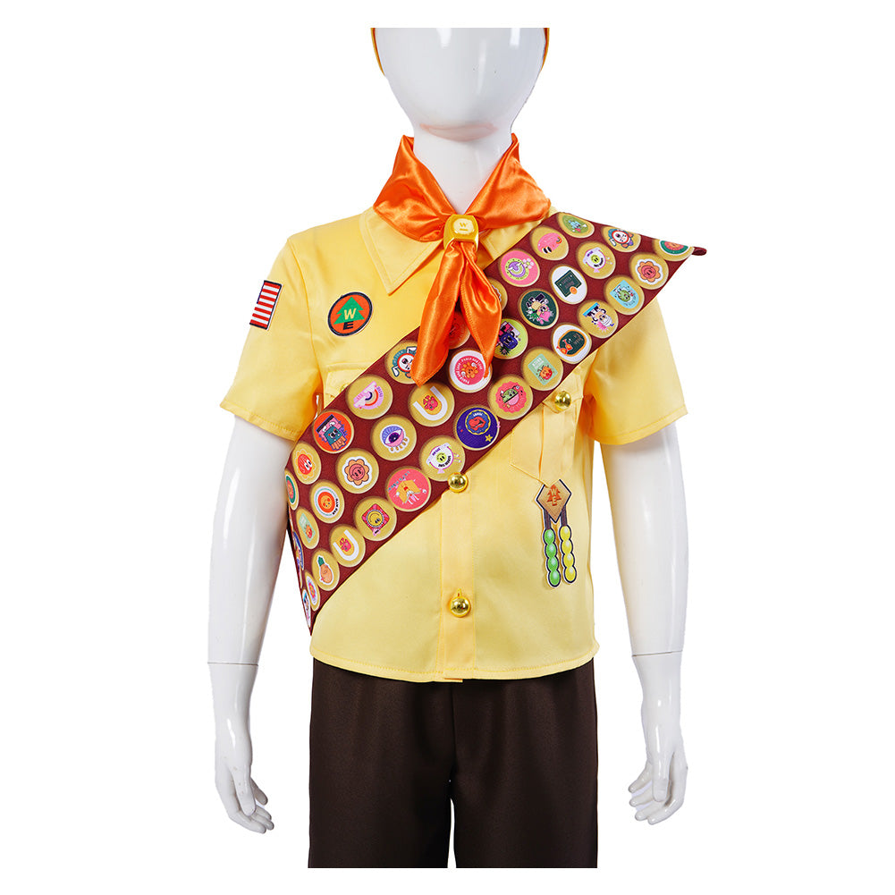 Kinder Cosplay Kostüm Outfits Halloween Karneval Anzug Russell Up