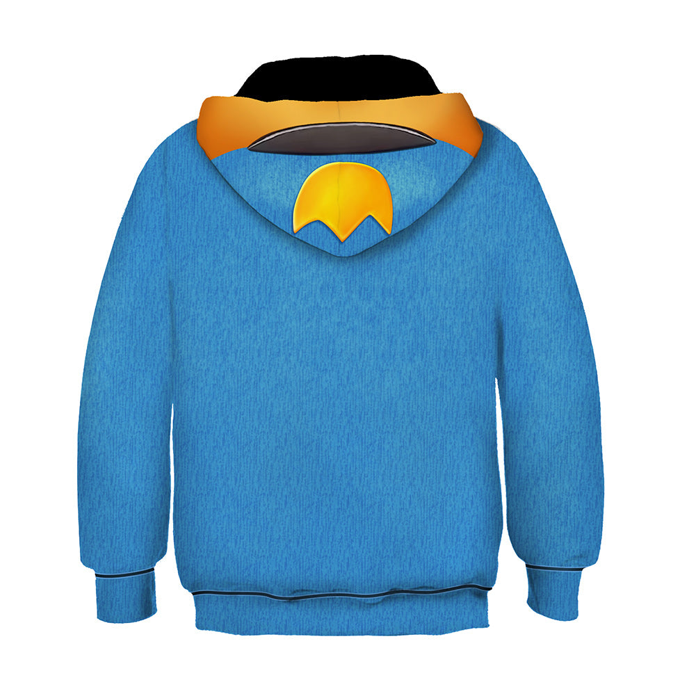 Kinder Dog Man Cosplay Hoodie 3D Druck Streetwear Pullover