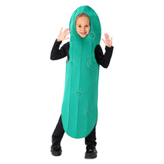 Kinder Eingelegte Gurke Cosplay Kostüm Outfits Halloween Karneval Kostüm