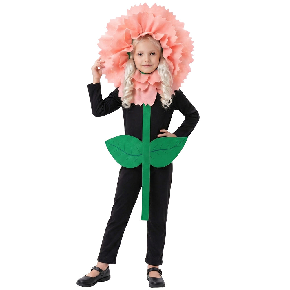 Kinder Gartennelke Cosplay-Kostüm für Halloween, Karneval oder Partys