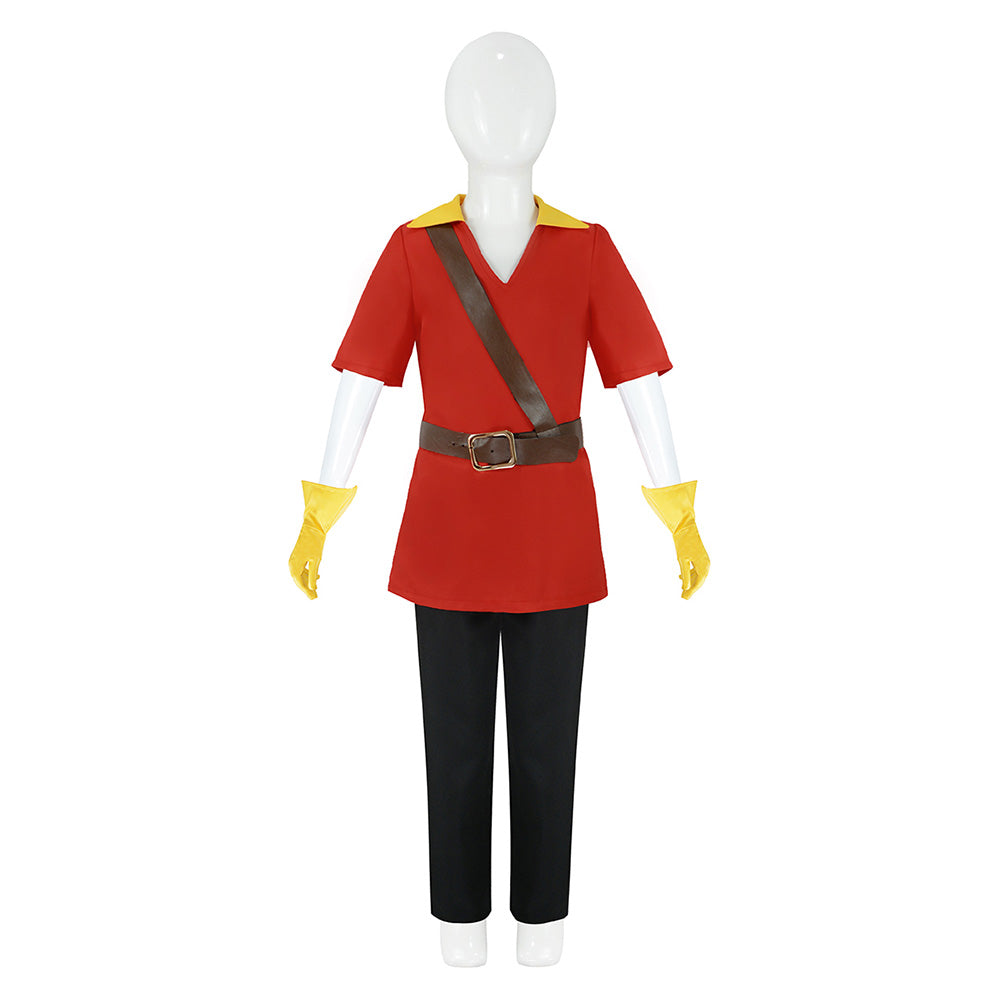 Kinder Gaston Cosplay Kostüm Outfits Halloween Karneval Anzug