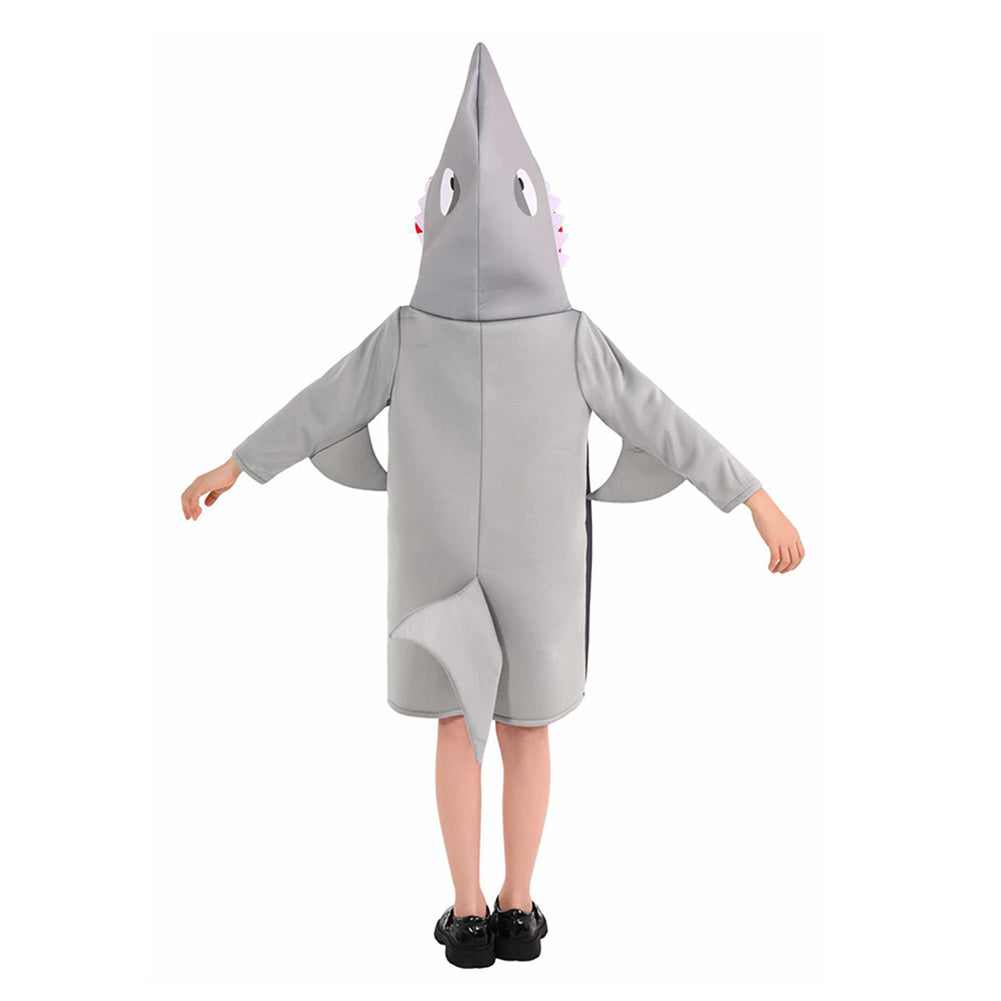 Kinder Hai Cosplay Kostüm Outfits Halloween Karneval Anzug Tier