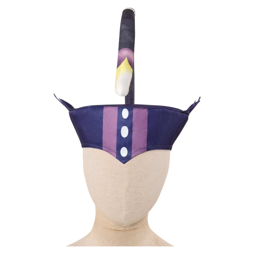 Kinder Hazbin Hotel Hut Halloween Karneval Kostüm Zubehör Baxter cosplay