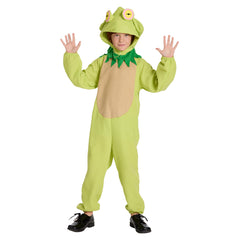 Kinder Jumpsuit Frosch Cosplay Kostüm für Halloween Karneval und Partys