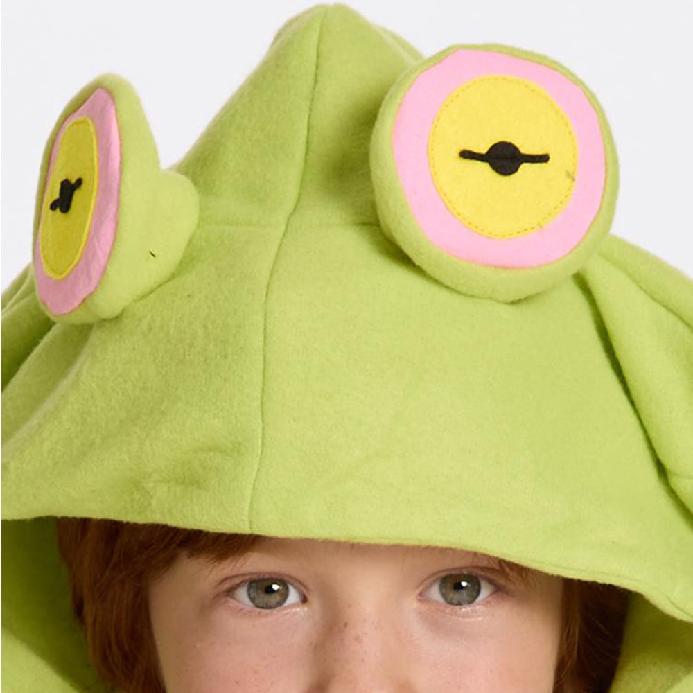 Kinder Jumpsuit Frosch Cosplay Kostüm für Halloween Karneval und Partys